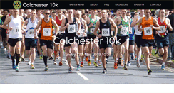 Desktop Screenshot of colchester10k.com