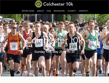 Tablet Screenshot of colchester10k.com
